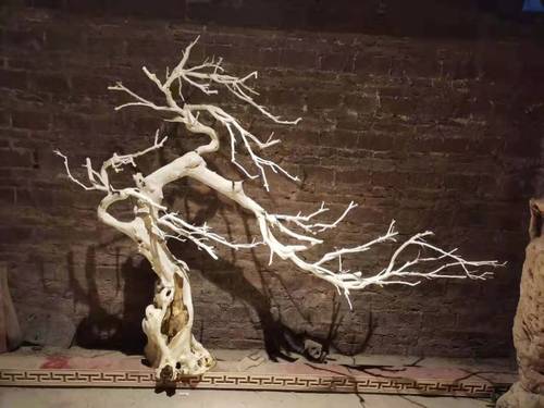 仿真树干造型树装饰树干艺术室内枯木实木枯树定制许愿树迎客松树