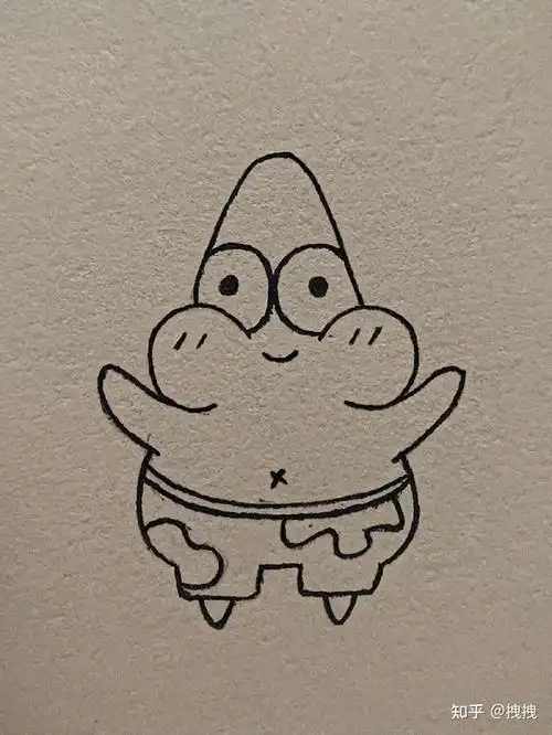 一期海绵宝宝简笔画