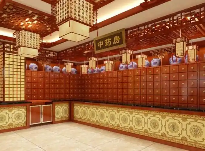 杭州专业药店装修要求设计,杭州药店装修公司精选,杭州中药店装修设计