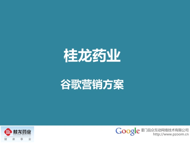 桂龙药业营销方案.pptx