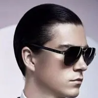 大背头卡通头像搞笑 搞笑帅气大背头发型头像_微信头像图片大全