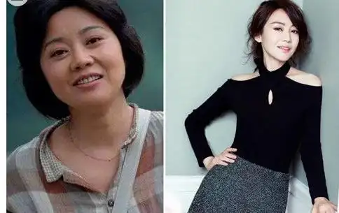 成功减肥后的闫妮真的变瘦变美了,在网上爆出了一组48岁闫妮减肥前后