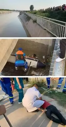 落水女子30岁左右,当地公安机关对溺水者落水原因正在调查中.