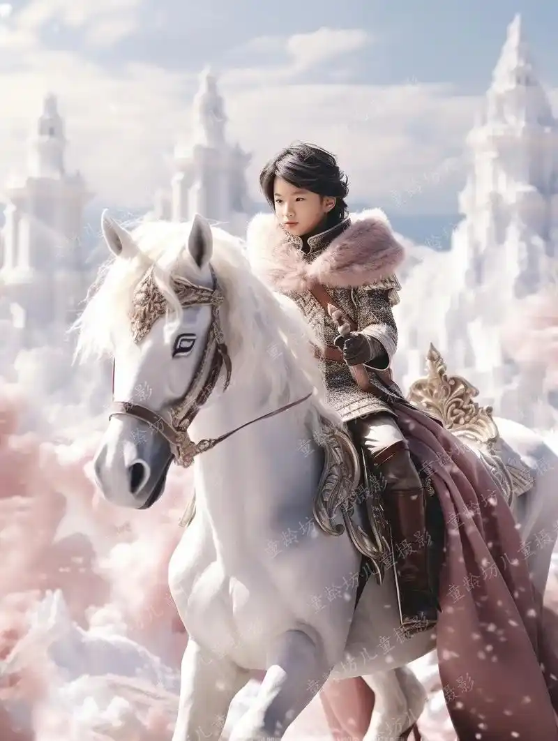 白马王子.全新技术革命#骑马 #马术摄影 #南昌 #童龄坊儿 - 抖音