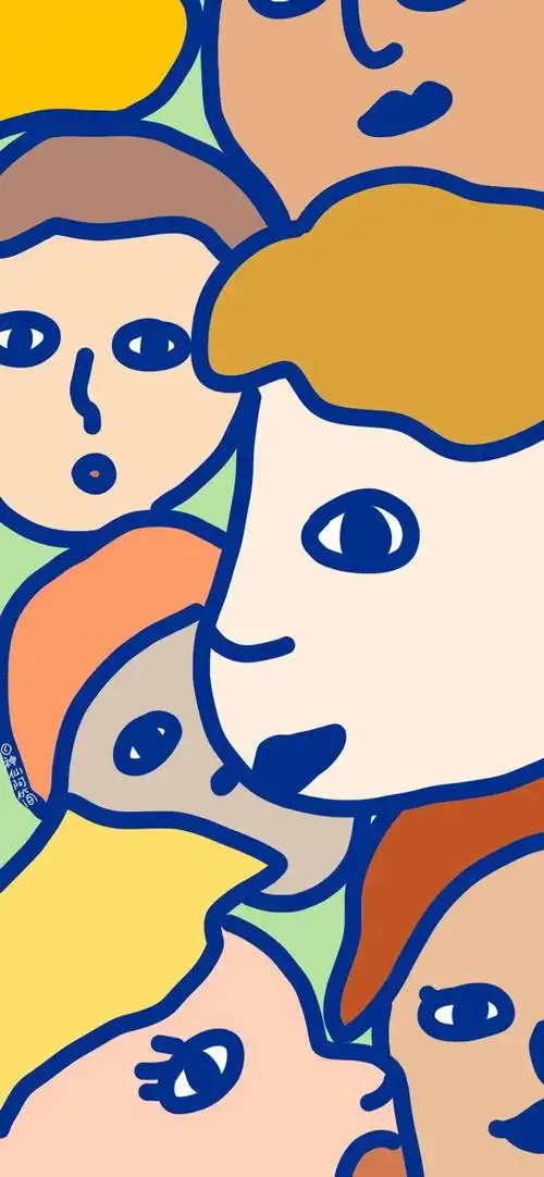 恶搞手绘系列全屏壁纸