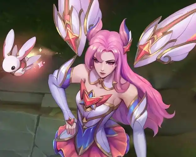 的首选英雄,而这次更新的星之守护者卡莎皮肤不仅在造型上非常有质感