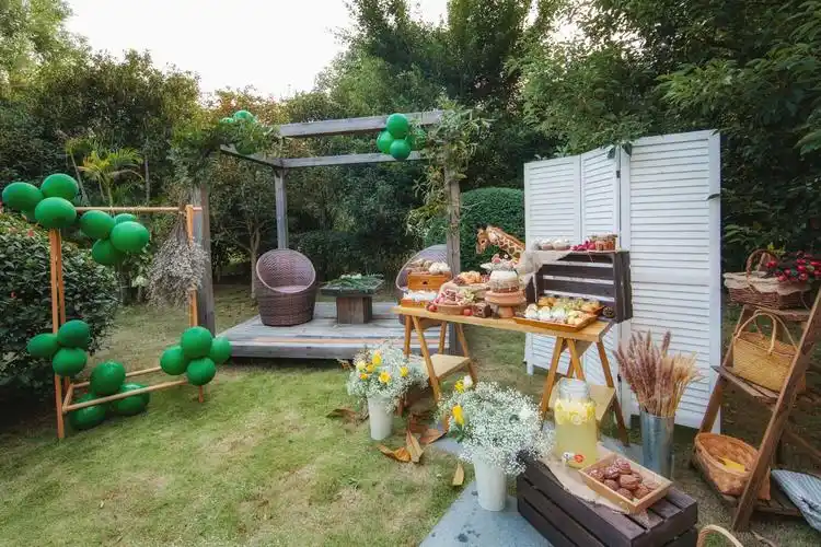 宝宝生日晚宴外场地照片