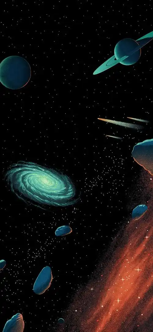 超省电的壁纸(一组黑色系简约省电壁纸)(23)