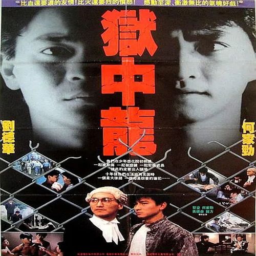 电影《狱中龙》dvd光盘碟片 刘德华 何家劲 黎姿 1碟装 1990经典