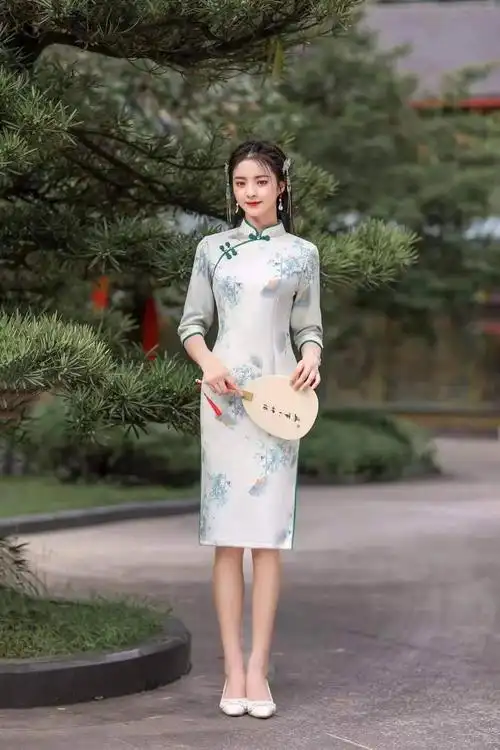 高端日常旗袍,如何轻松穿出淑女范儿?