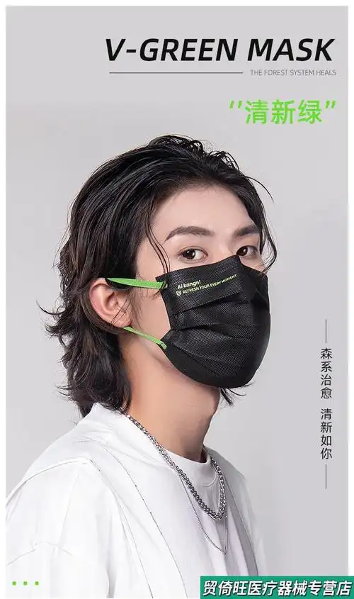 口罩创意个性女夏定制潮款白色女性彩色耳绳一次性夏季薄透气网红 限