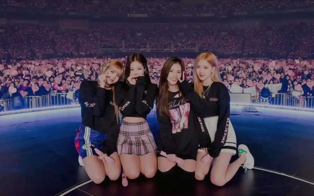 blackpink大阪演唱会安可现场可爱瞬间