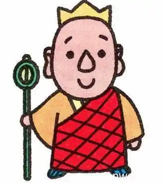 唐僧的简笔画唐三的简笔画简单