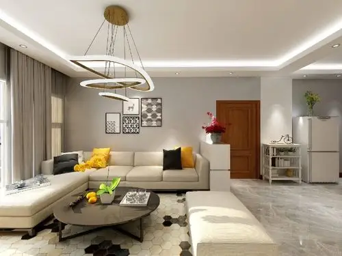 经纬二期105平米现代简约风格-土巴兔装修效果图