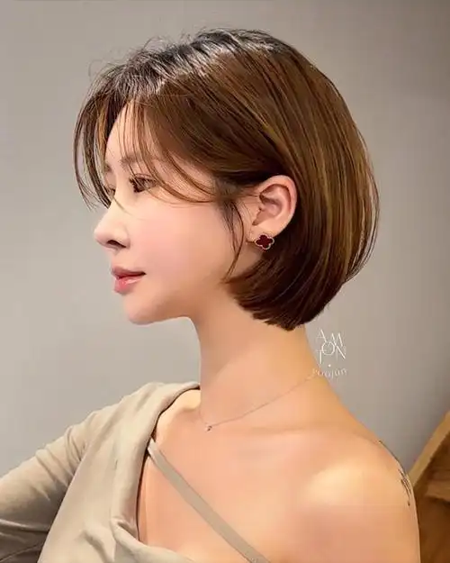 女士短发别乱剪,最时尚还是波波头,百变减龄美美哒|发型|发尾|脸型