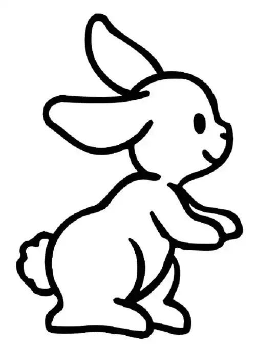 动物园卡通动物简笔画