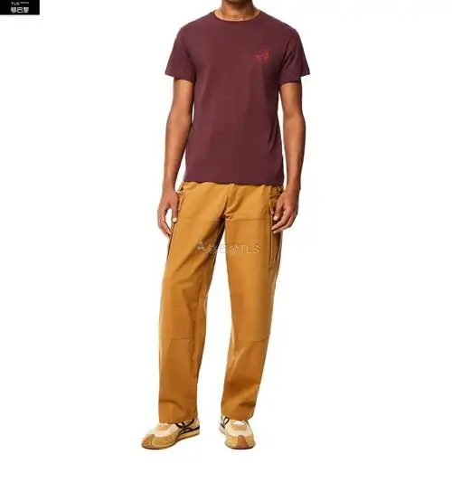 【包邮包税】 loewe罗意威 21年春夏 男士 短袖t恤 anagram 圆领t恤