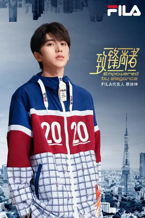 蔡徐坤fila新代言人上线运动系阳光少年展现多面魅力