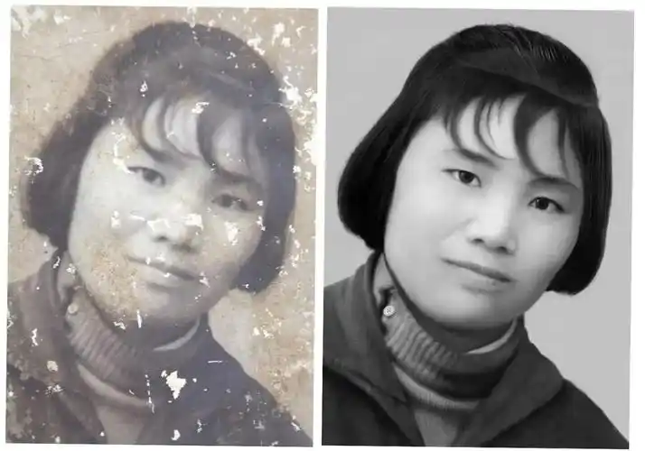 秒高清真正的老照片修复神器你我当年翻新效果太神奇了