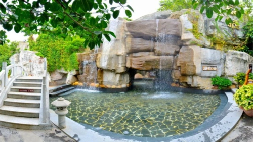 中山三乡泉眼温泉酒店1晚 双早 双人泉眼温泉门票 双人晚餐 宵夜