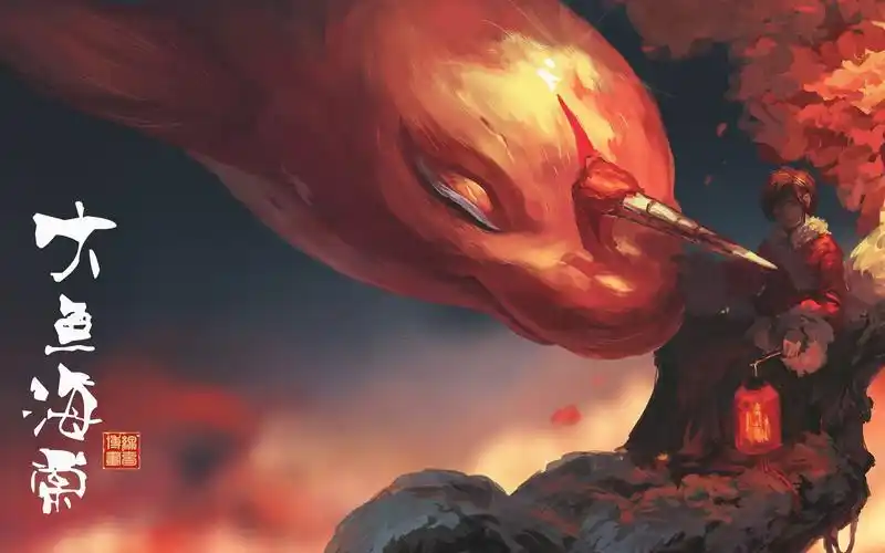 大鱼海棠新人阿婆大鱼原来你生来就属于天际