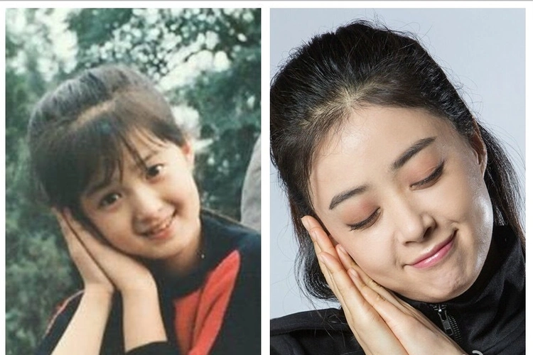 纯天然! 蒋欣晒罕见旧照自夸可爱(组图)