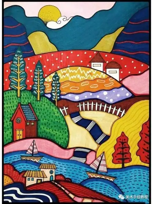 「来源:  |儿童美术圈 id:meishu667」