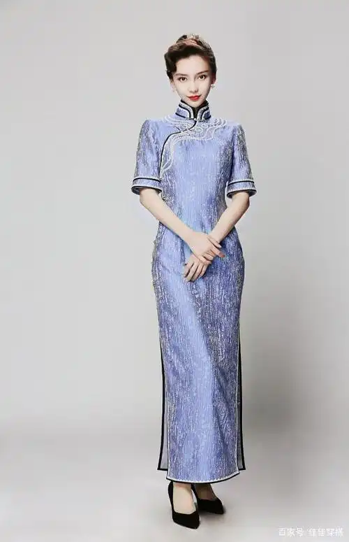 杨颖两套旗袍look,从姨太太转变到了大家闺秀的既视感!