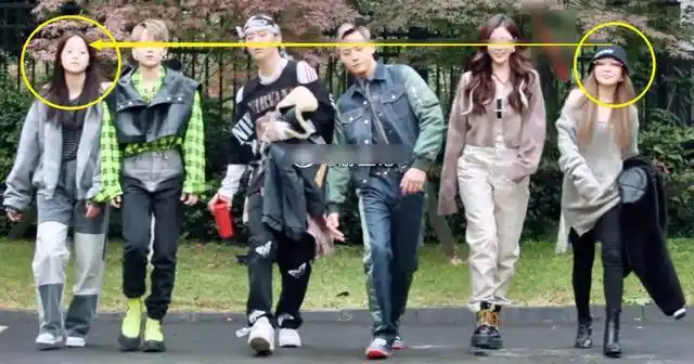 167的欧阳娜娜和刘雨昕同框,看清这差距,没人撒谎我不信