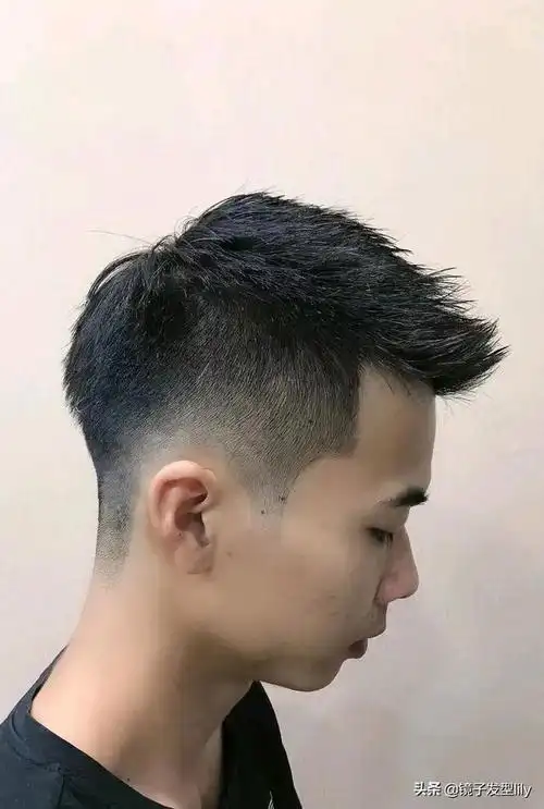 最新男士发型图片大全(新流行男发21款)(7)