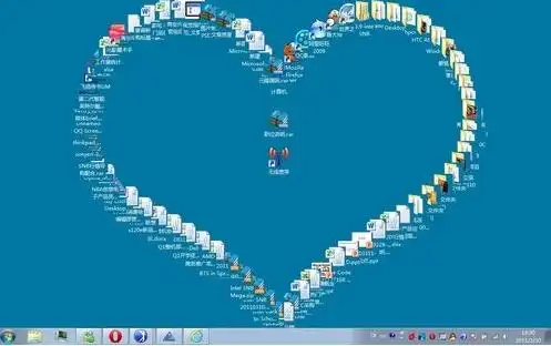 解决win7,win10创意电脑桌面图标摆放的方法_win7 教程_口袋pe之家
