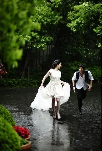 谁有王力宏和刘亦菲的婚纱照?