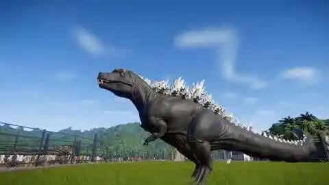 恐龙世界侏罗纪进化背上都是刺的霸王龙你见过吗