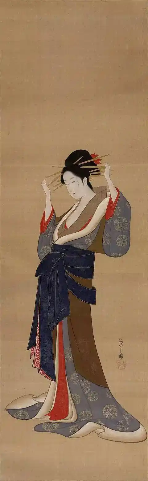 肉笔浮世绘美人:日本艺术家对艺伎隐秘生活的探究