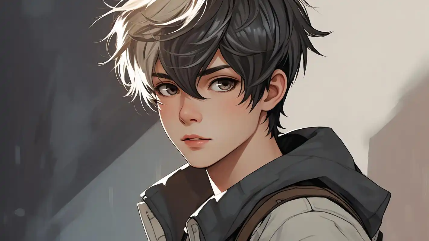 90谁不想拥有这样的帅气男孩呢!