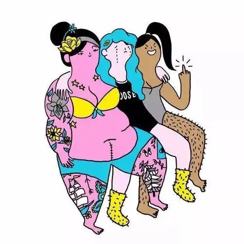 我们总喜欢自己挠自己最后挠成了老虎纹▽原来女生也喜欢.