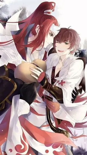 大家在图中可以看到这张壁纸中这两个人物分别是韩信和李白