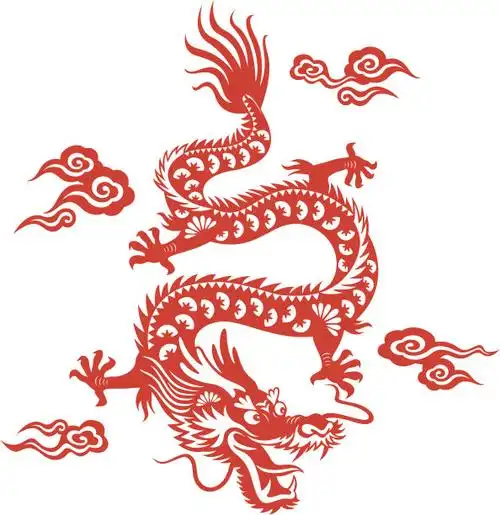 艺术,龙,矢量,绘画插图,符号矢量图素材_id:152901518