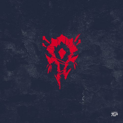 tlp镂空车贴 魔兽世界wow为了部落标志 力量与荣耀鲜血与雷鸣贴纸
