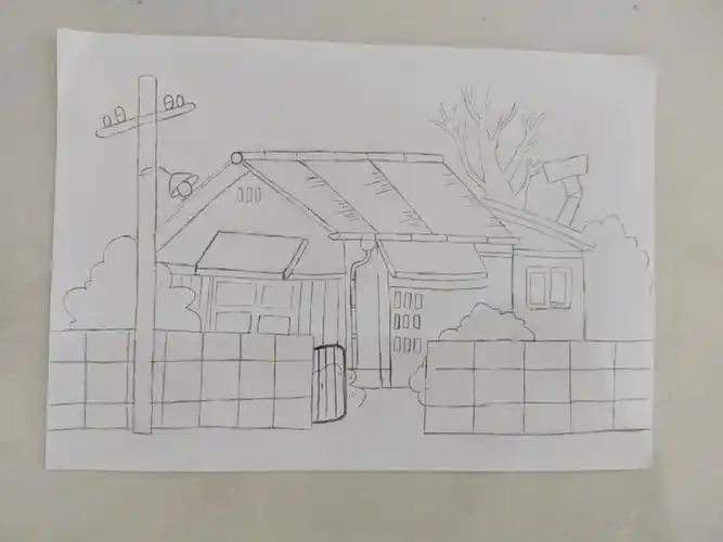 画画樱桃小丸子的家