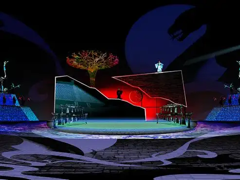 舞美_话剧_演唱会_元宇宙_裸3_创意设计作品图片素材-站酷zcool