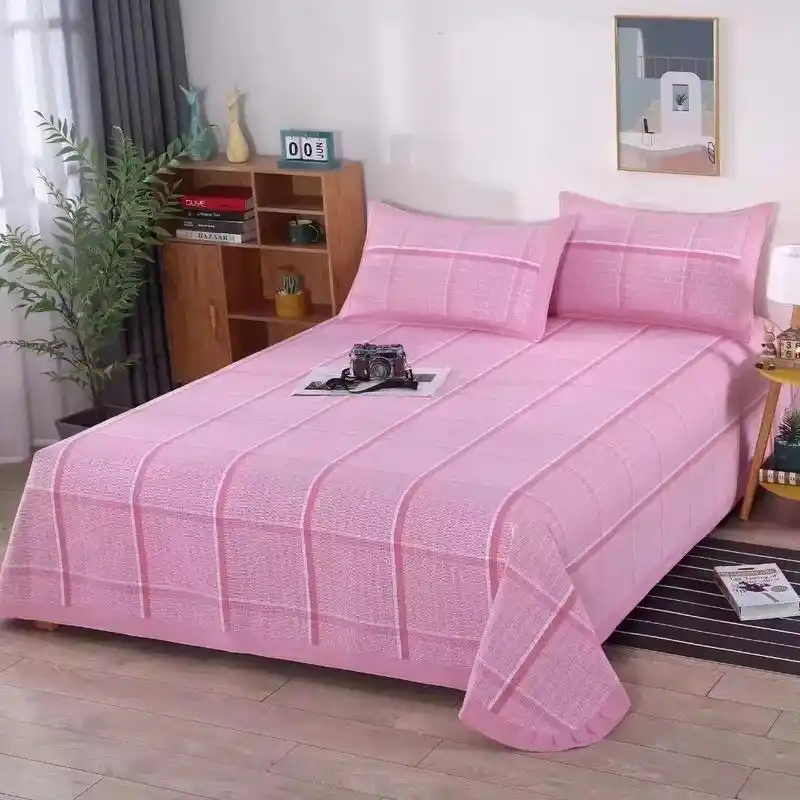 正宗老粗布纯棉凉席新花色展示,尺寸2.0 - 抖音