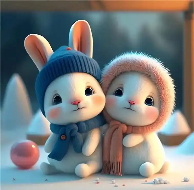 又萌又可爱的兔年头像新年头像来了