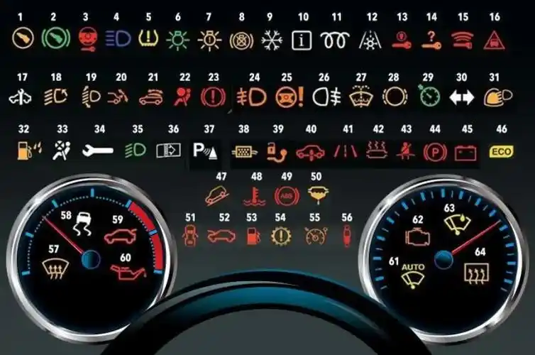 路特斯故障灯图解大全 英国莲花仪表灯图解大全 lotus仪表盘故障灯图