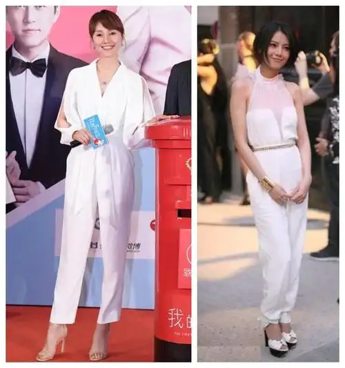 39岁袁泉和37岁高圆圆年轻时都是女神今同框对比差距立显