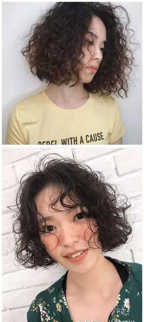 最新爆炸卷发型越烫越美丽