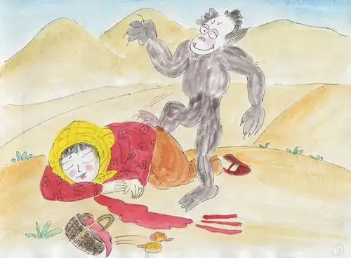 景周手绘:毛野人的故事