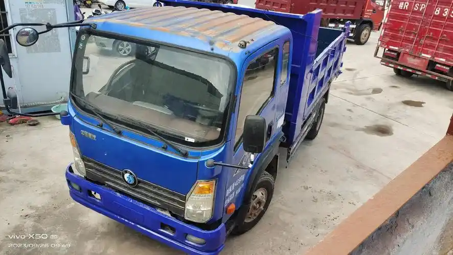 王牌自卸车,18年2月,蓝牌,云内4102发动机,825一1 - 抖音