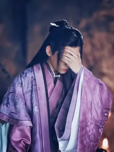 紫衣温客行 山河令壁纸_壁纸_simon怎么样_脸型_山河令_素材_壁纸