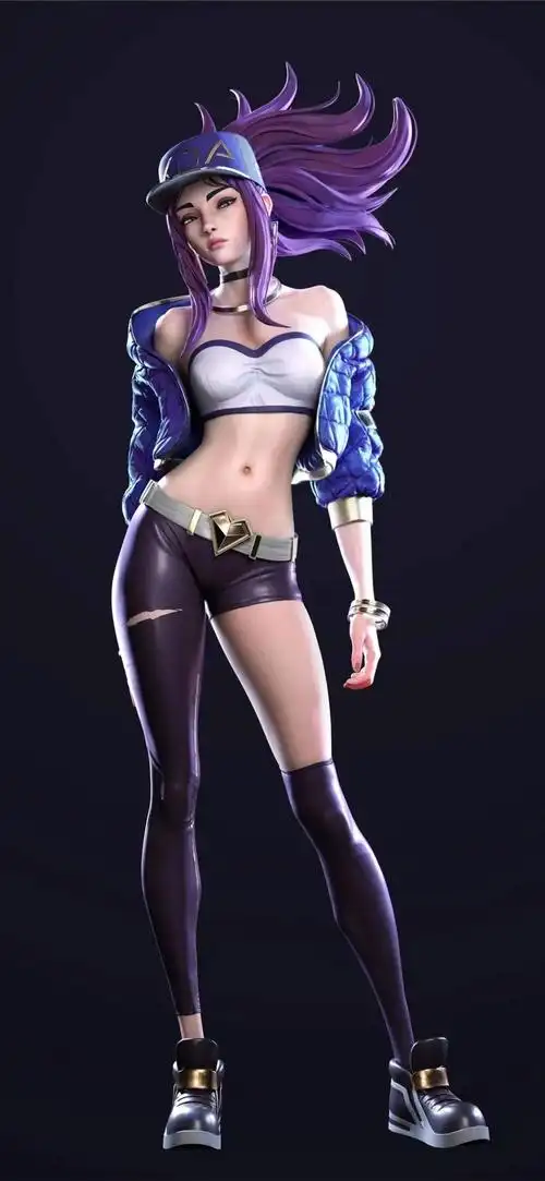 游戏高清壁纸《英雄联盟》阿卡丽